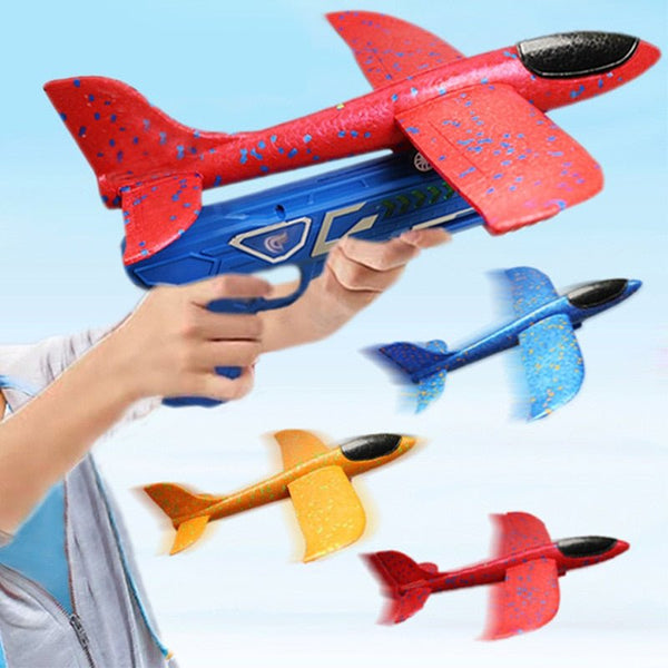 FunPlane™ - Pistola Lanza Aviones Para Niños